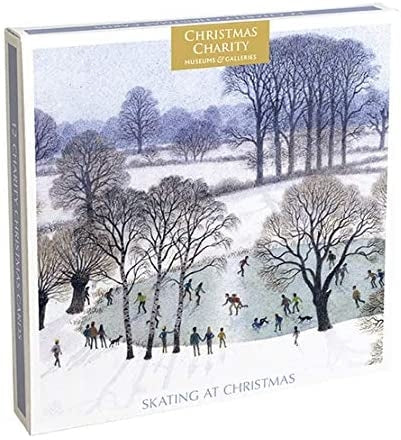 Skating At Christmas Charity Boxed Cards