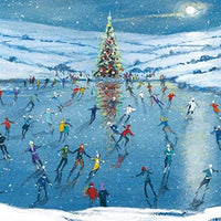Skating At Christmas Charity Boxed Cards