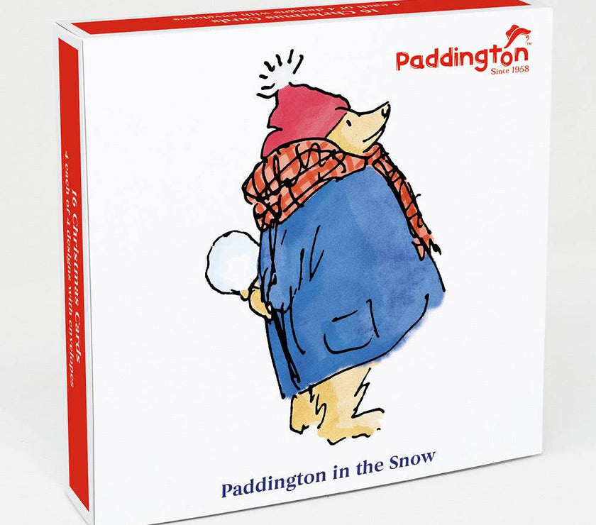 Paddington Bear 16 Christmas Cards Box - House of Cards
