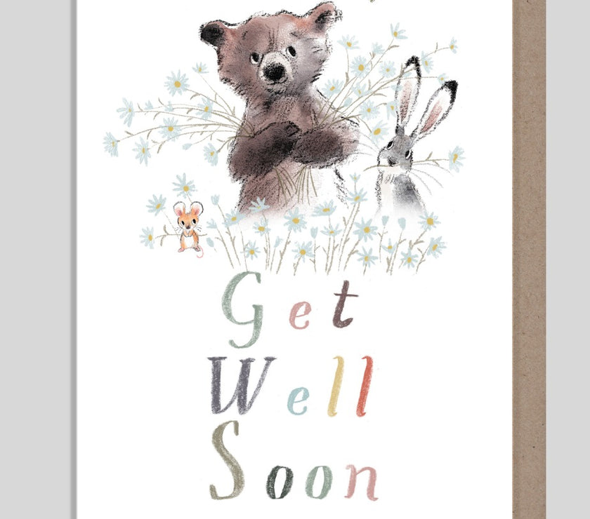 XL Get Well Soon Card