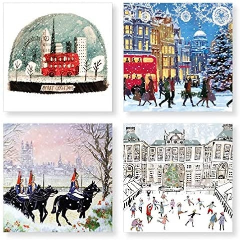 Box of 20 Charity London Christmas Cards