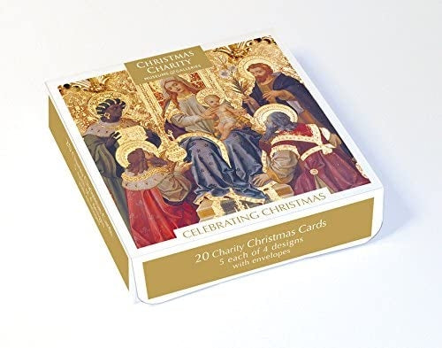 Box of 20 Religious Charity Christmas Cards
