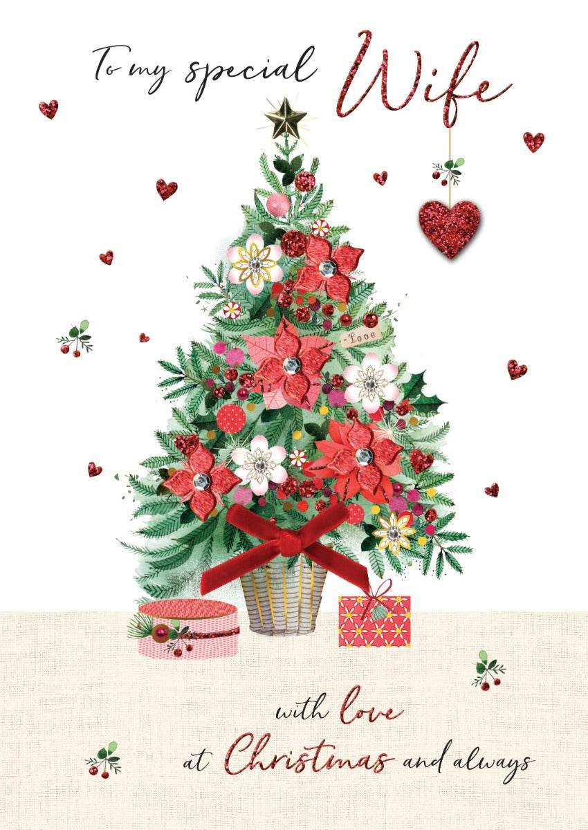 Wife Tree Christmas Card - House of Cards