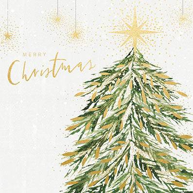 6 Merry Christmas Tree Charity Christmas Cards - House of Cards
