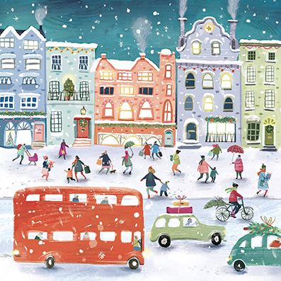 London Street CP Christmas Cards