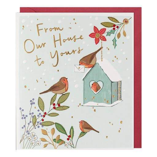 Our House to Yours Christmas Card - House of Cards