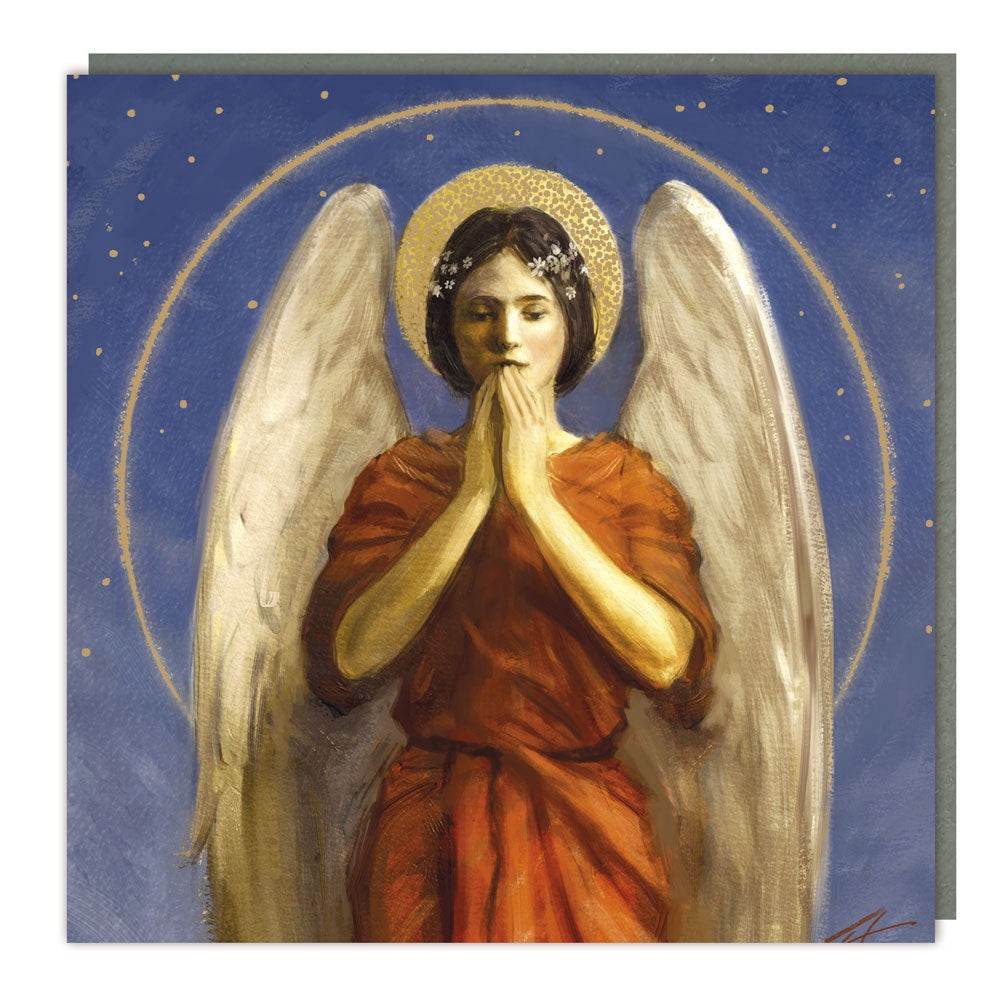 5 Traditional Angel Charity Christmas Cards - House of Cards