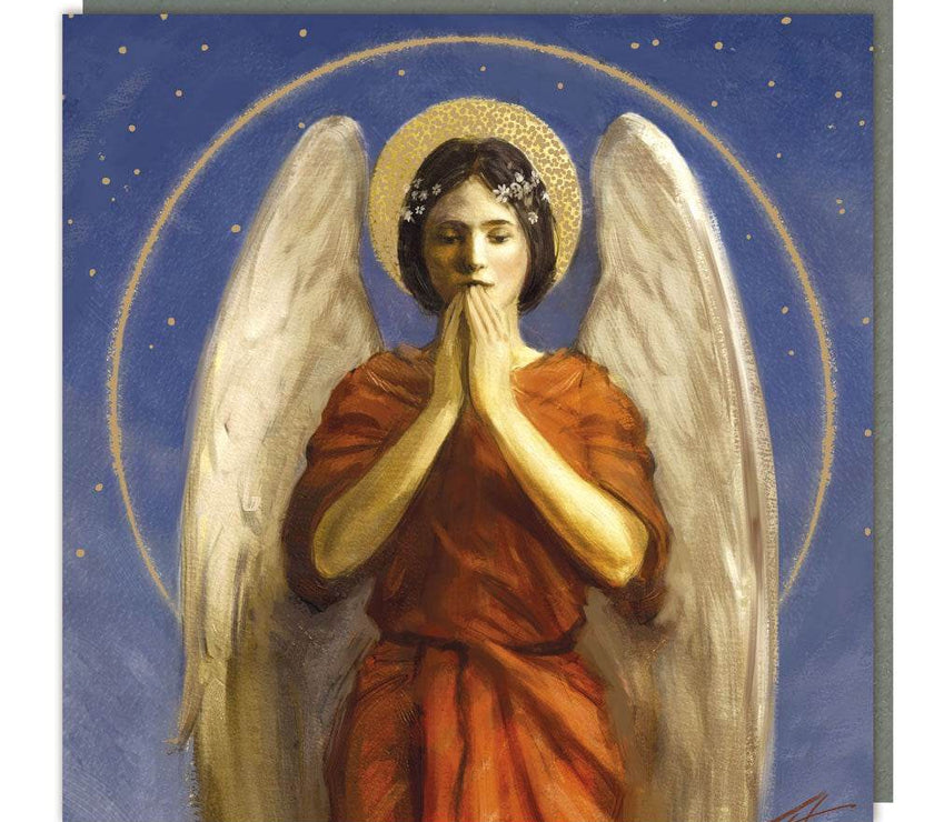 5 Traditional Angel Charity Christmas Cards - House of Cards