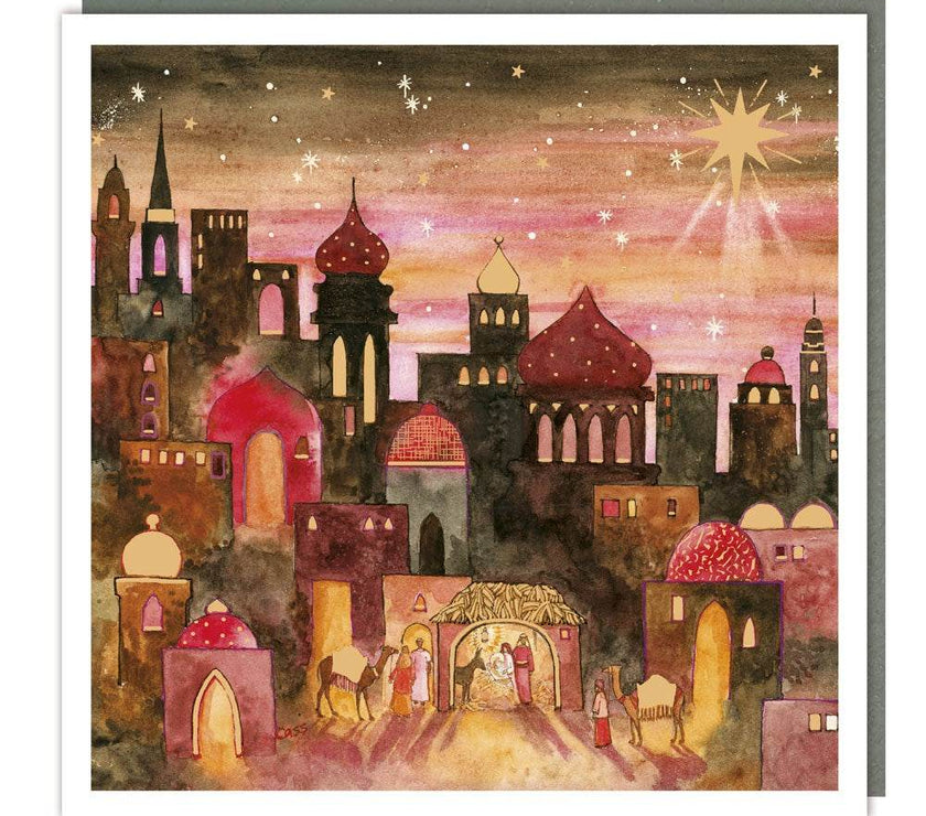 5 Bethlehem Charity Christmas Cards - House of Cards