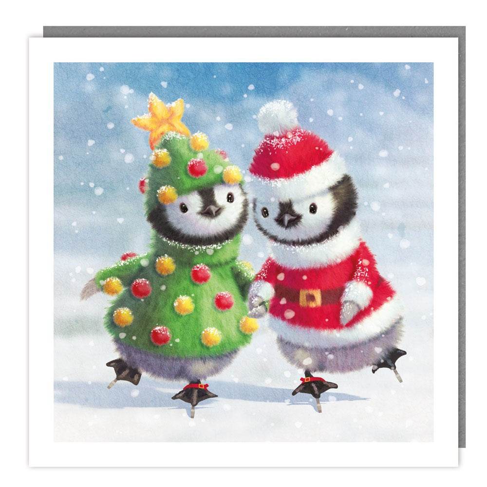 5 Festive Outfit Penguins Charity Christmas Cards - House of Cards