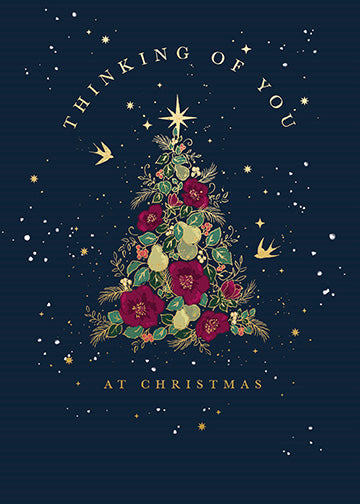 Thinking of You Tree Christmas Card