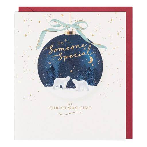 Someone Special Bears Christmas Card - House of Cards