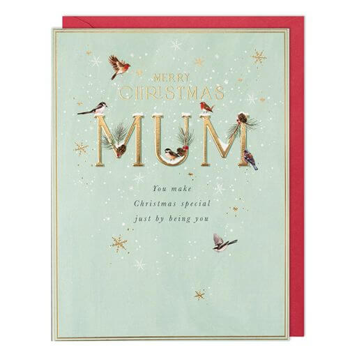 Mum Birds Christmas Card