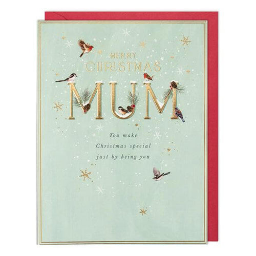 Mum Birds Christmas Card