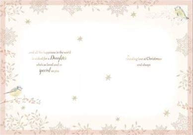 Paperhouse Wonderful Daughter Christmas Card
