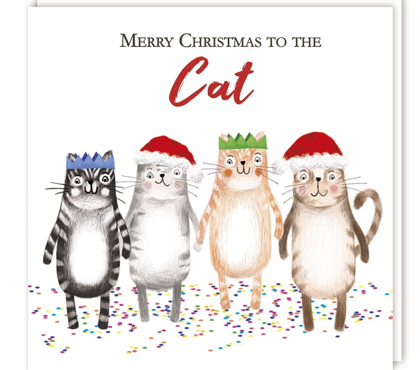 To The Cat Christmas Card