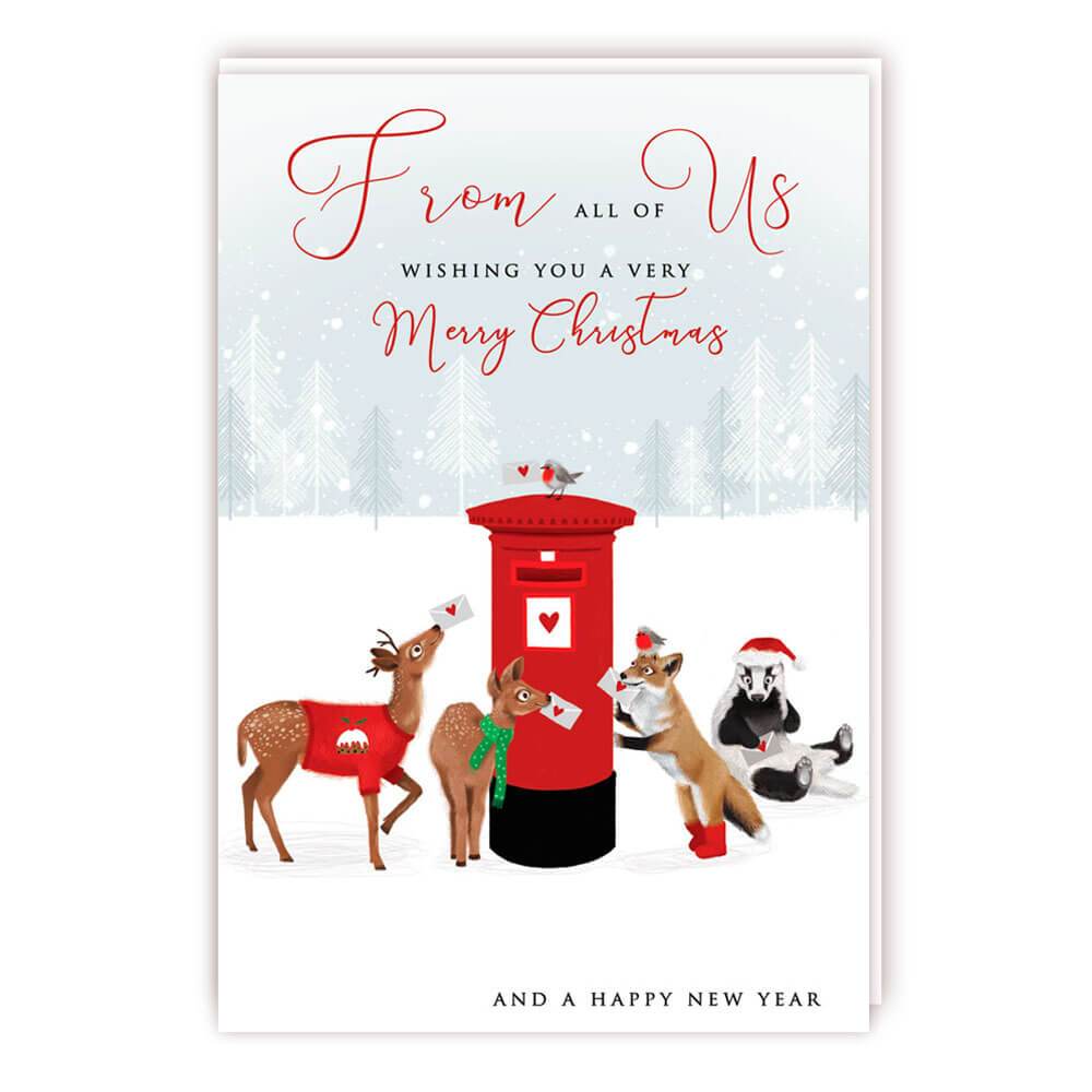 From all of Us Christmas Card - House of Cards