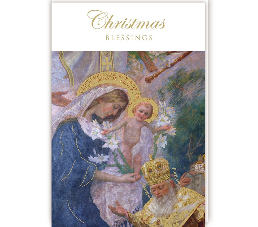 Traditional Blessings Christmas Card