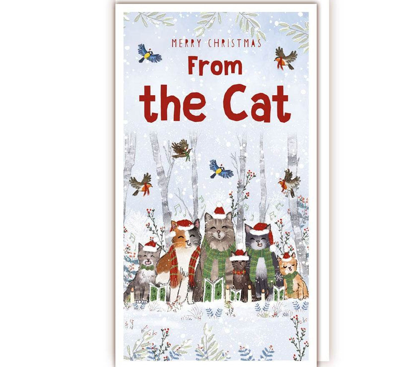 From The Cat Christmas Card - House of Cards