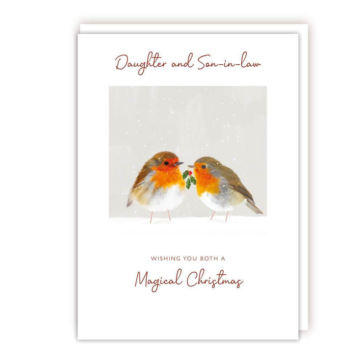 Daughter and Son-in-Law Christmas Card - House of Cards