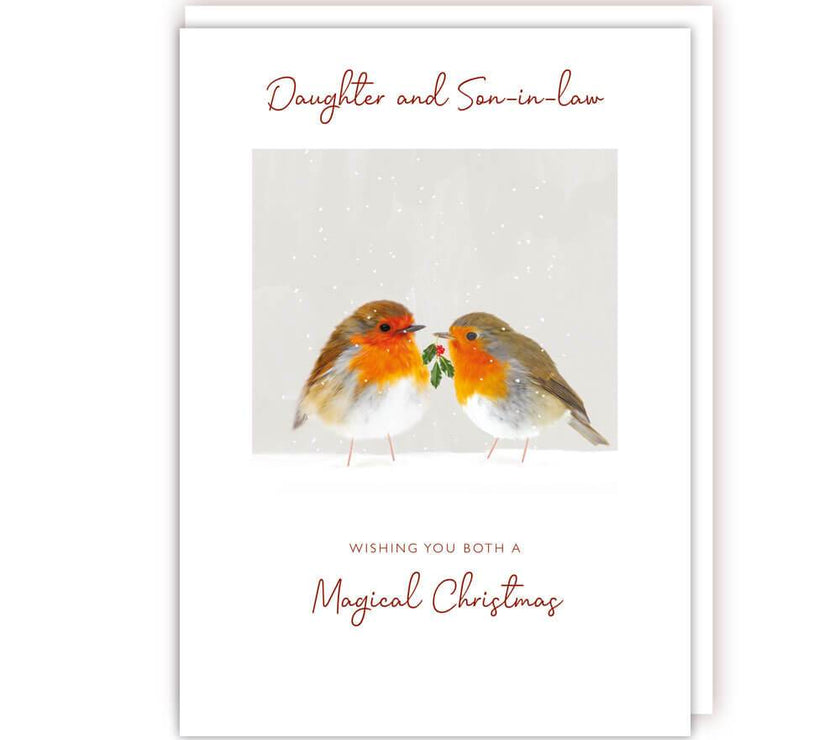Daughter and Son-in-Law Christmas Card - House of Cards