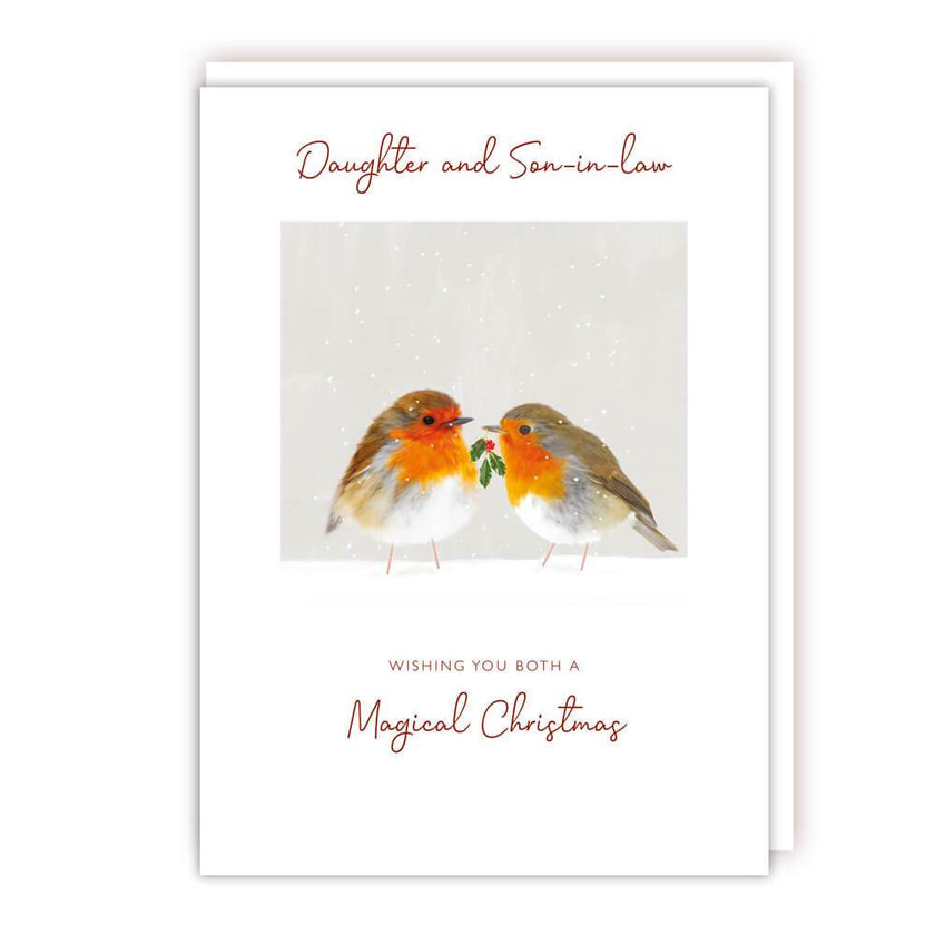 Daughter and Son-in-Law Christmas Card - House of Cards