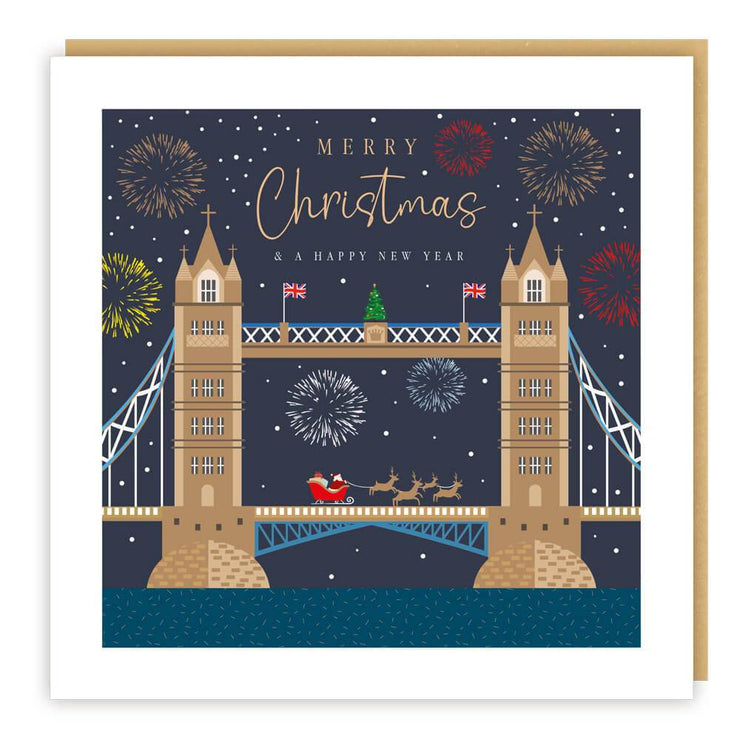 Tower Bridge Christmas Card - House of Cards
