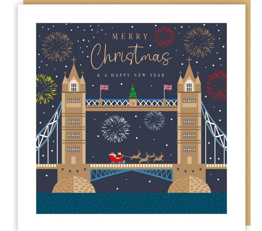 Tower Bridge Christmas Card - House of Cards
