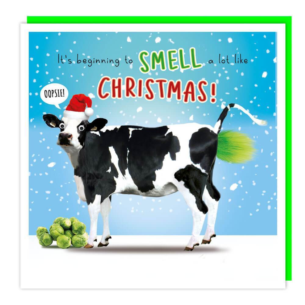 Smells Like Christmas Card - House of Cards