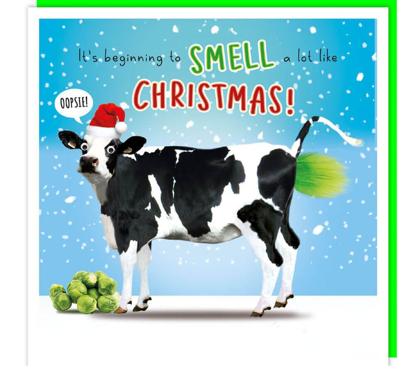 Smells Like Christmas Card - House of Cards