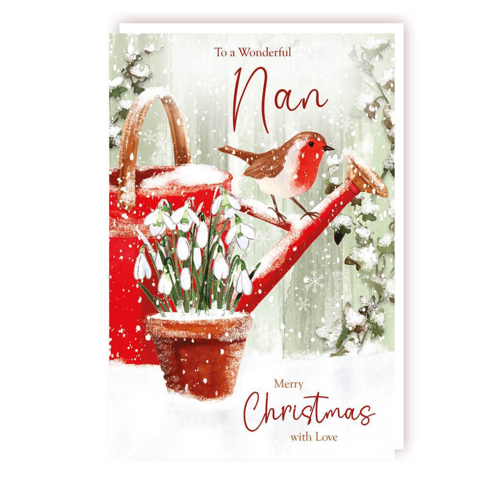 Nan Robin Christmas Card - House of Cards