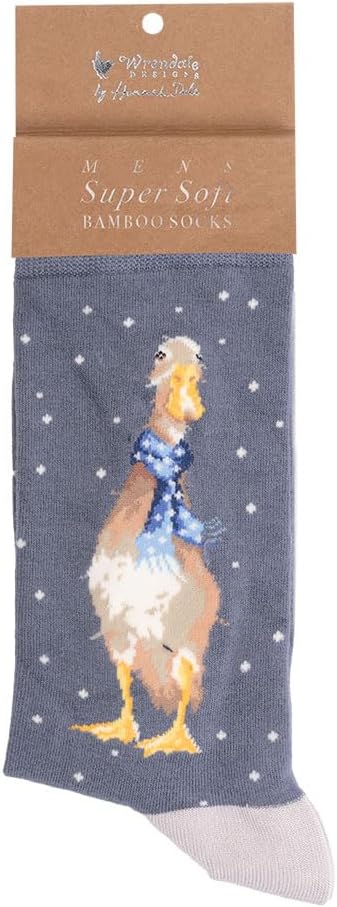Male Duck Christmas Bamboo Socks