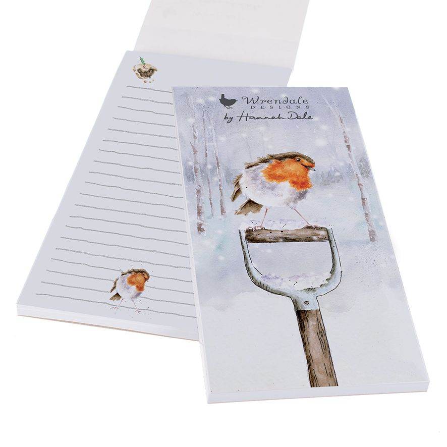 Red Robin Festive Shopping List Pad - House of Cards
