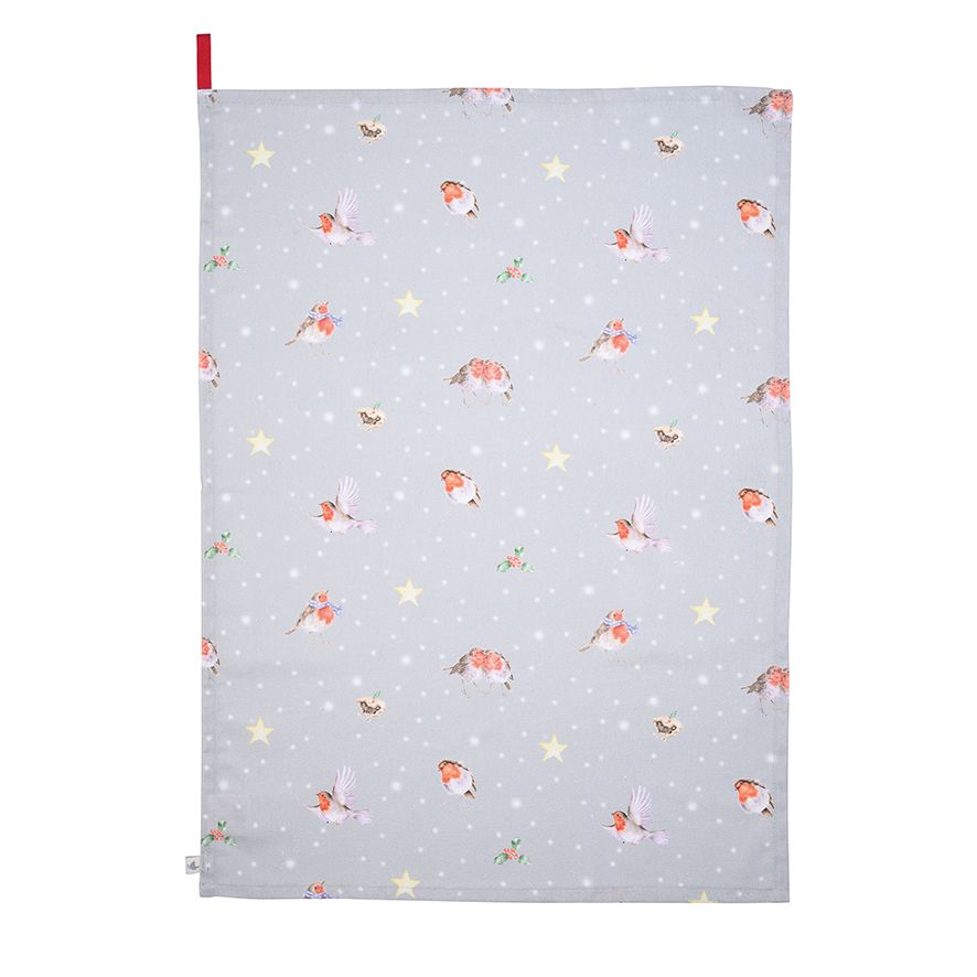 Seasons Tweetings Tea Towel