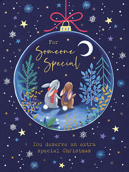 Someone Special Woodland Christmas Card