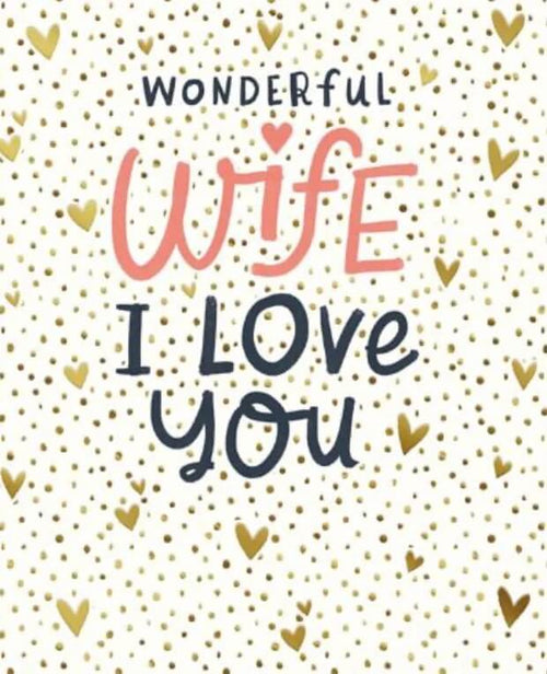 Wife Birthday Card