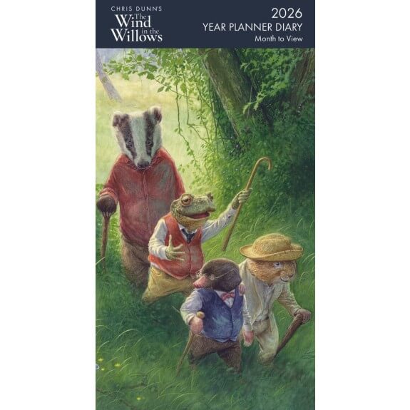 Wind in the Willows 2026 Planner