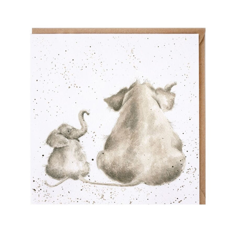 Elephant Role Model Greeting Card