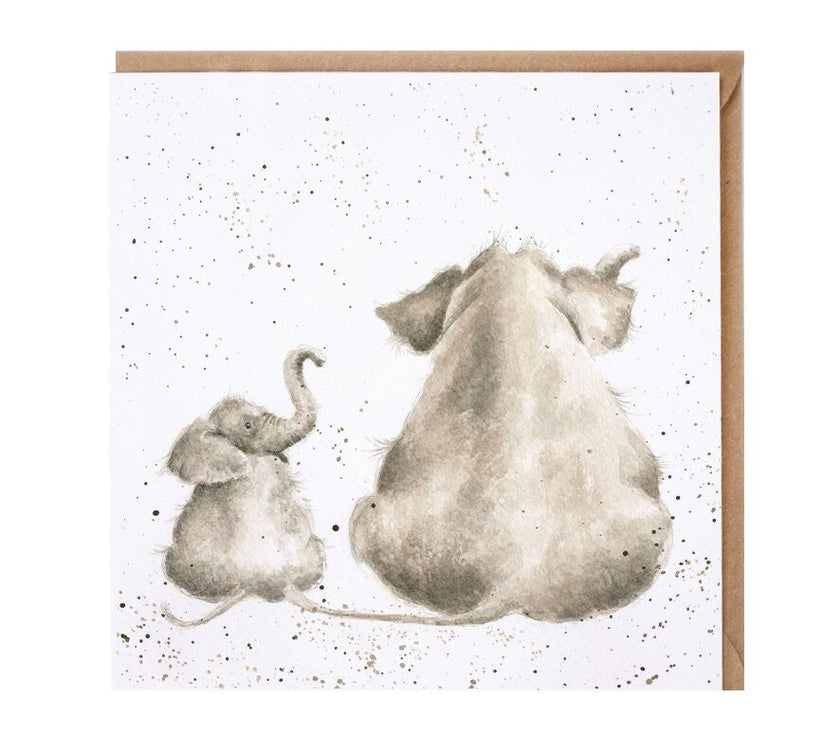 Elephant Role Model Greeting Card