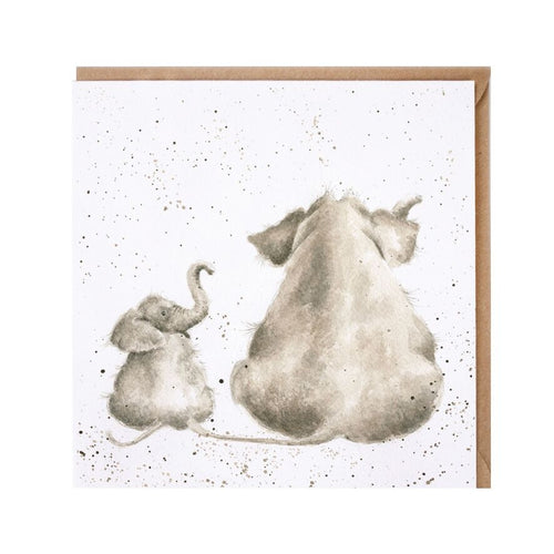 Elephant Role Model Greeting Card