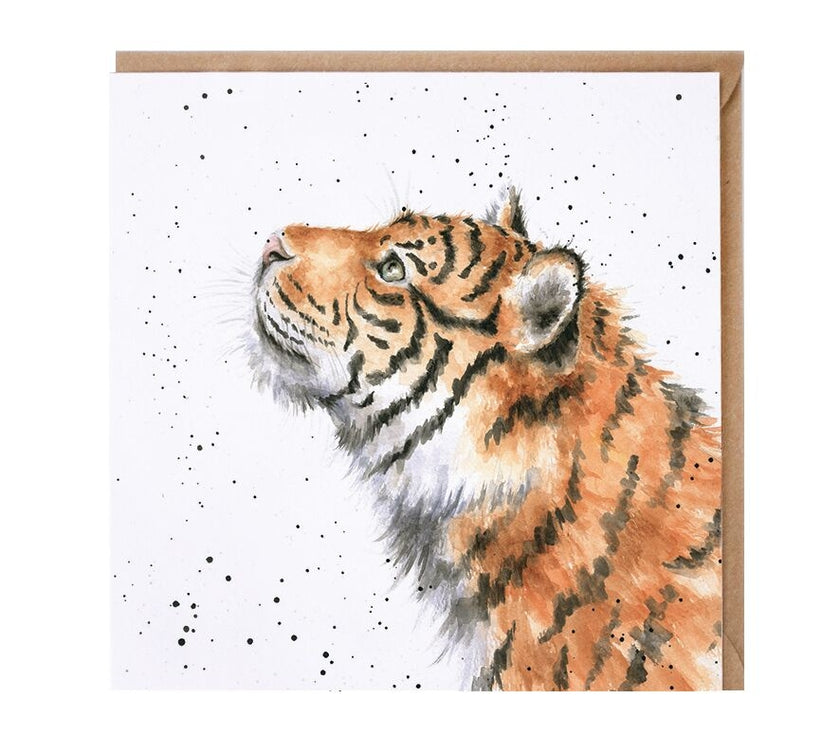 Moongazer Siberian Tiger Greeting Card