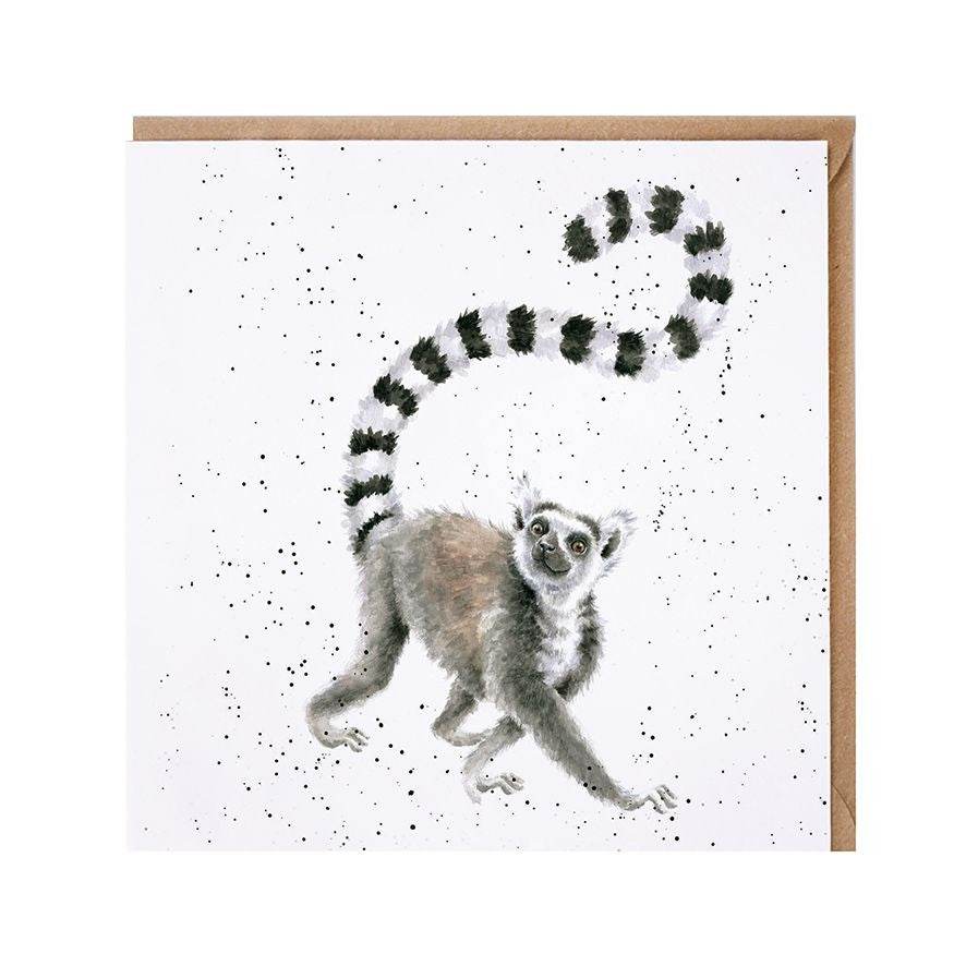 Tail in the Air Greeting Card - House of Cards