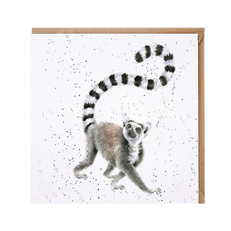 Tail in the Air Greeting Card