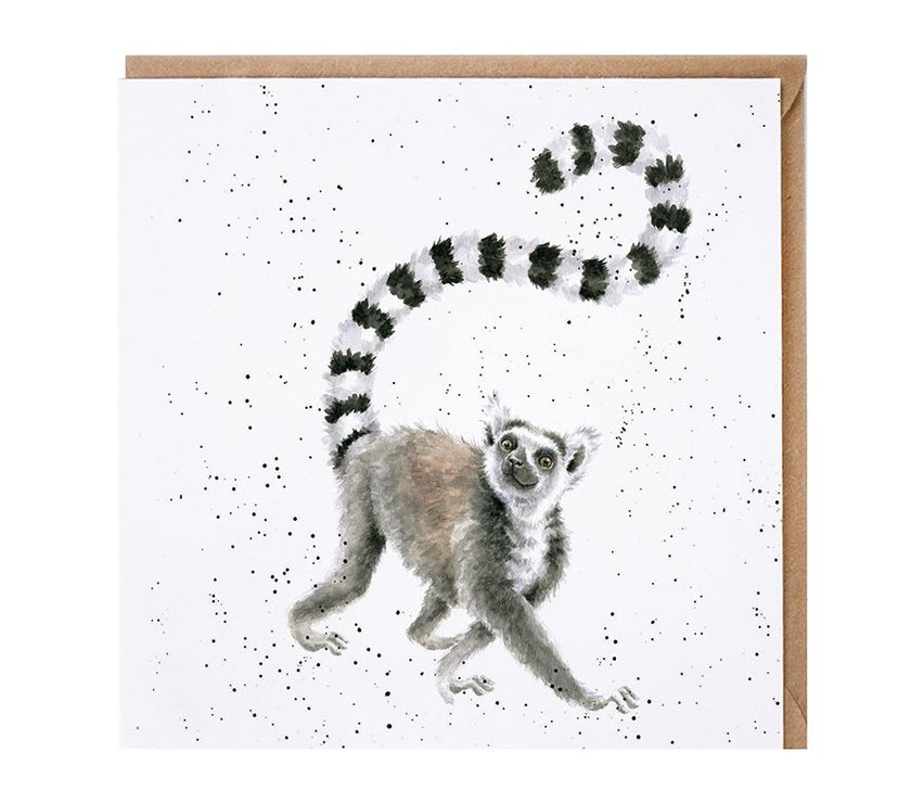 Tail in the Air Greeting Card