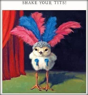 Shake Your Tits Birthday Card - House of Cards