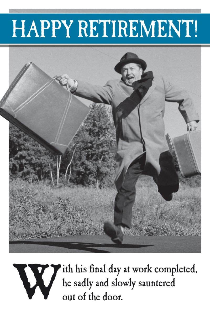 Happy Retirement Birthday Card - House of Cards